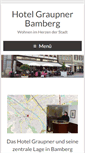 Mobile Screenshot of hotel-graupner.de