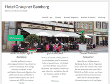 Tablet Screenshot of hotel-graupner.de